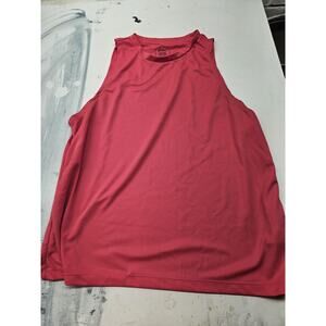 Asics Pink Womens Tank Top Size Xl